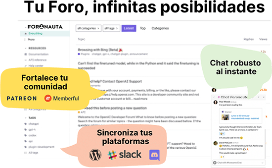 Crea Tu Foro con Foronauta