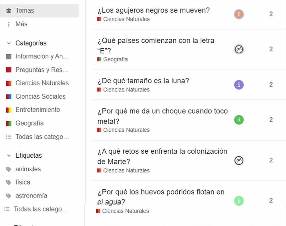 Ejemplo Foro