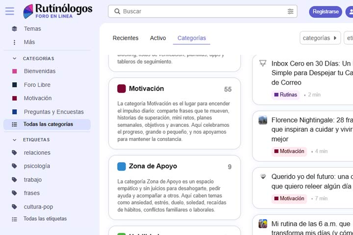 Foro Rutinólogos