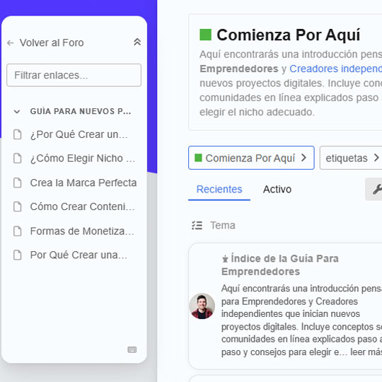 Discourse como LMS para Cursos